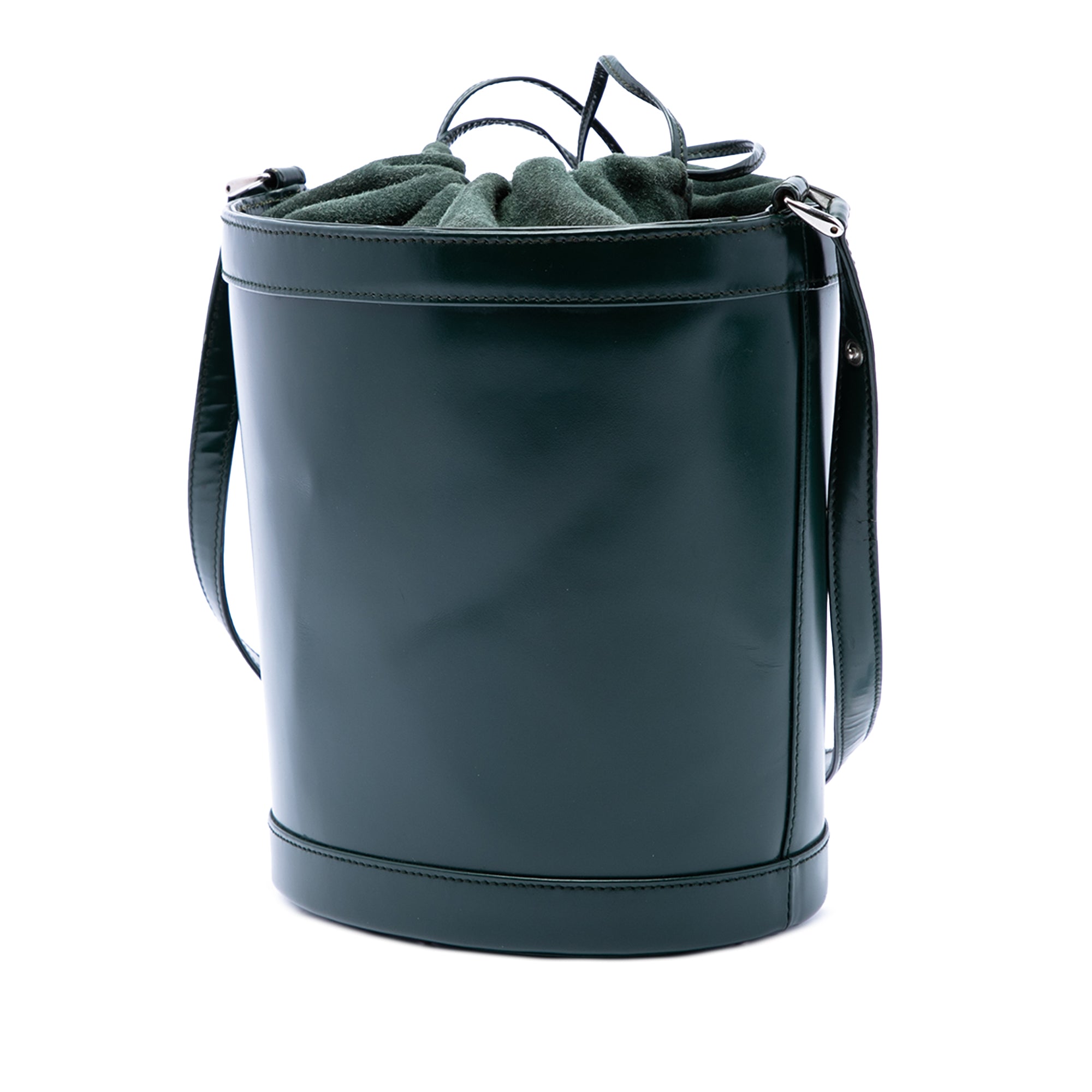 Calfskin Interlocking G Bucket Bag - Image 2