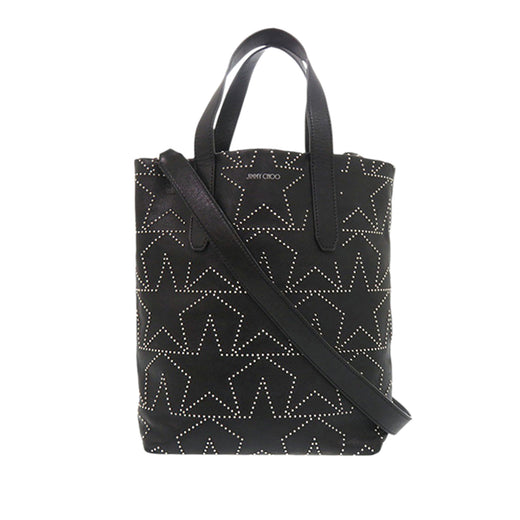 Leather Star Studded Sofia Tote - Image 1