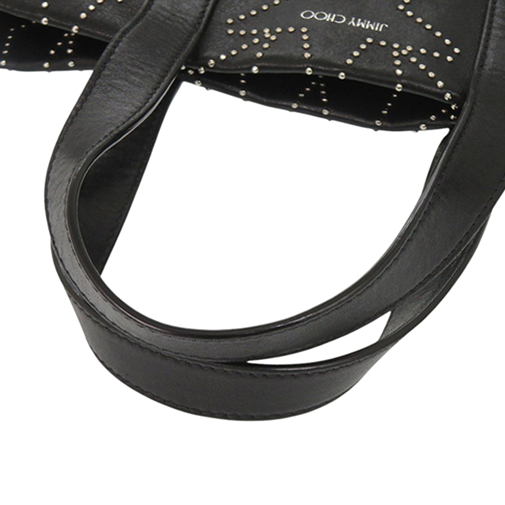 Leather Star Studded Sofia Tote - Image 14
