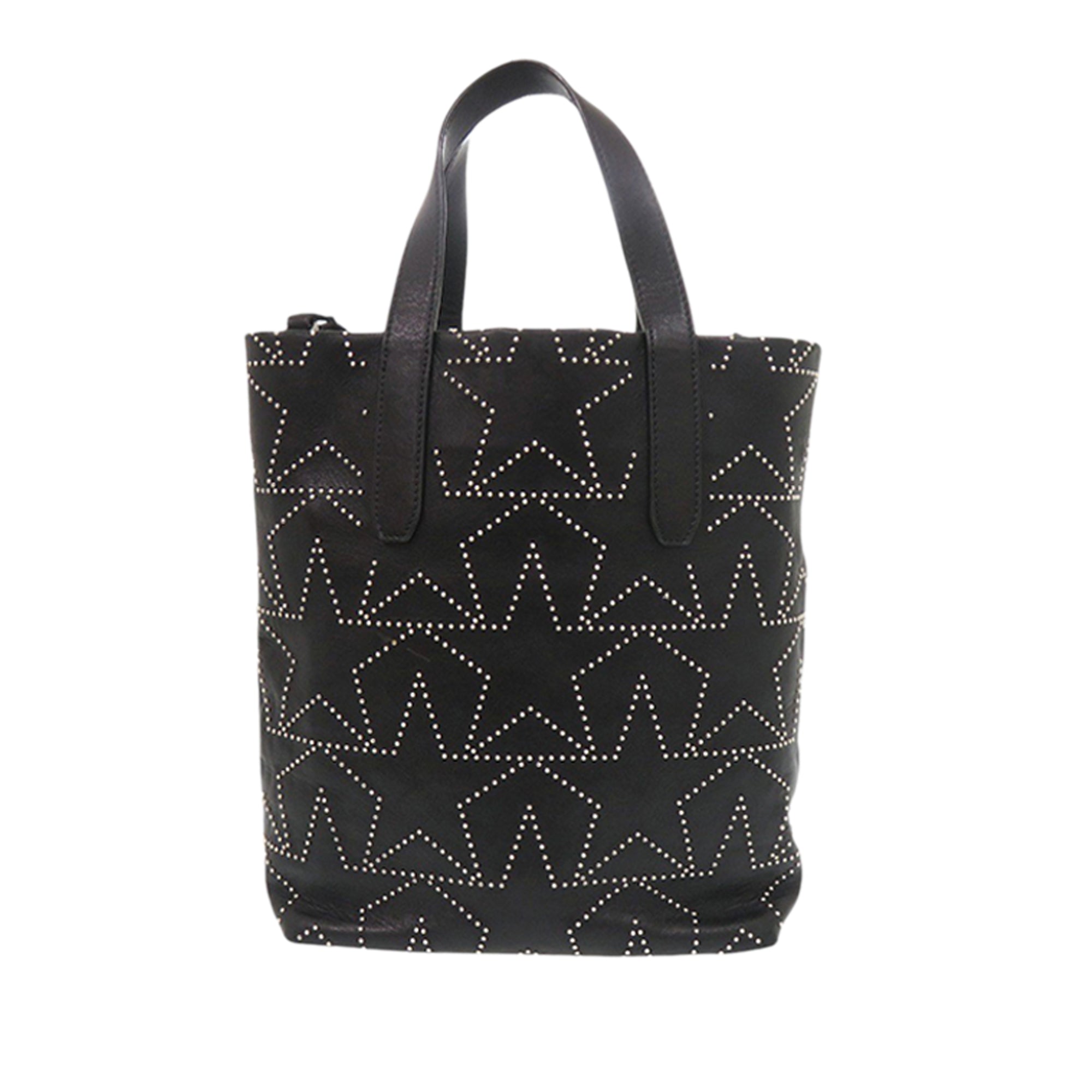 Leather Star Studded Sofia Tote - Image 3