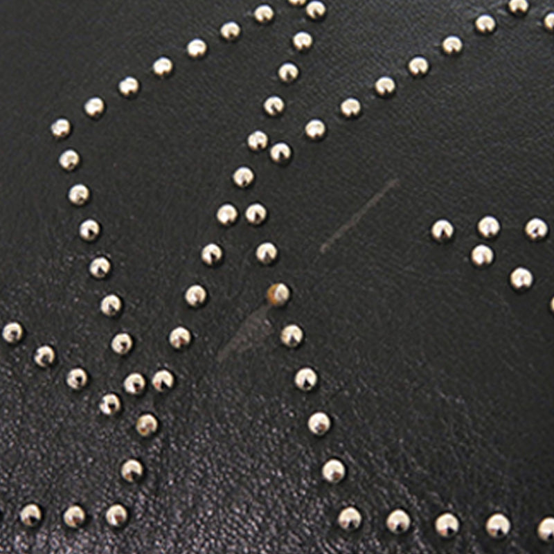 Leather Star Studded Sofia Tote - Image 9