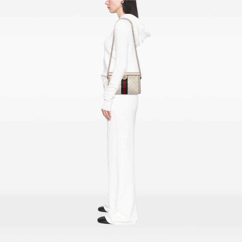 Small GG Supreme Web Ophidia Chain Crossbody - Image 7