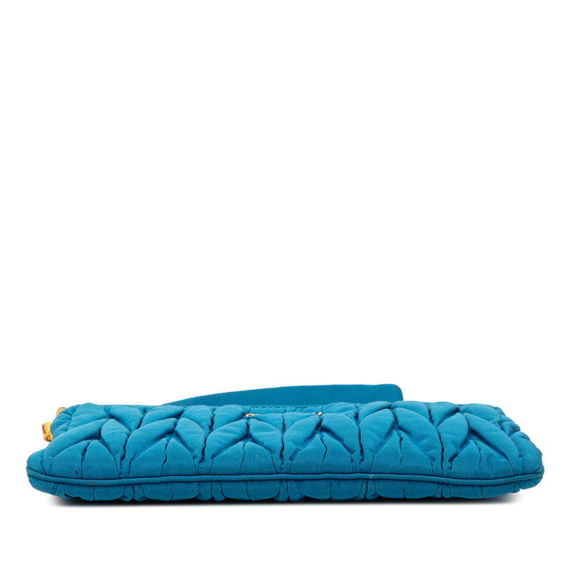 Matelasse Nylon Clutch - Image 3
