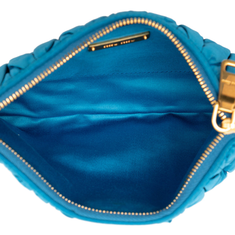 Matelasse Nylon Clutch - Image 4