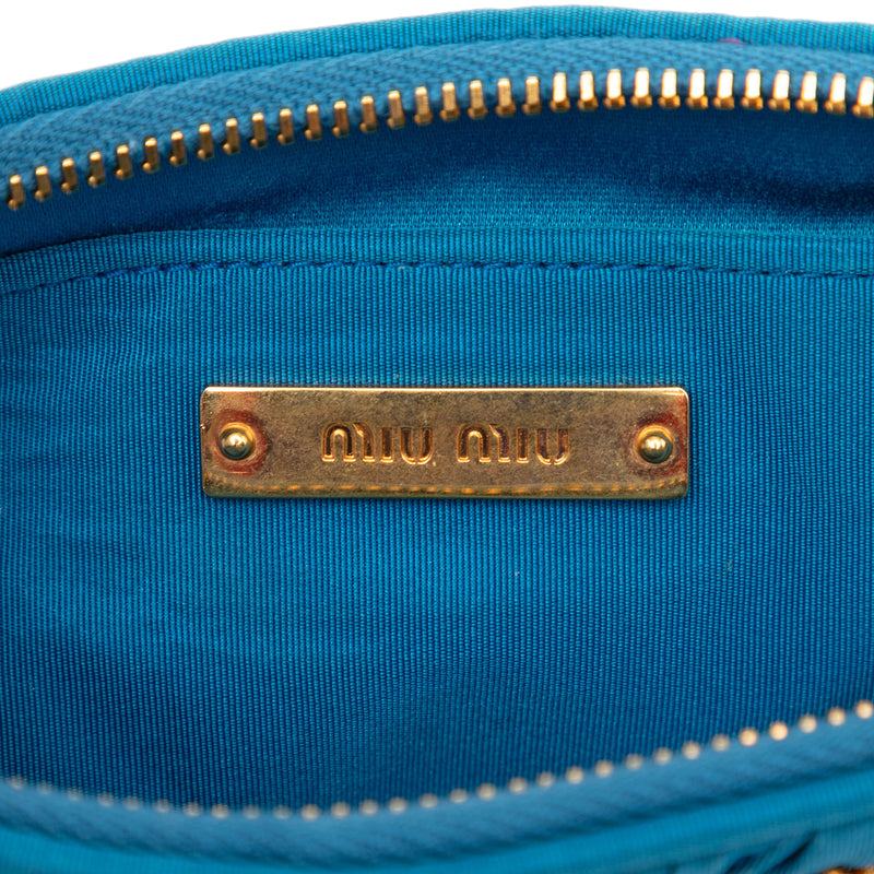 Matelasse Nylon Clutch - Image 5
