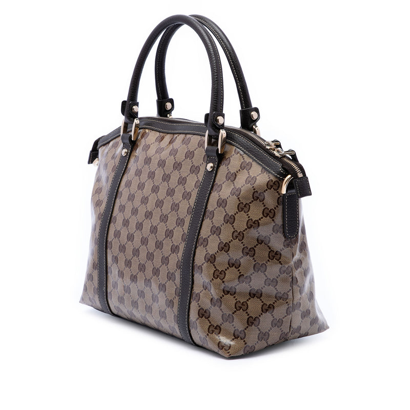 Medium GG Crystal Charm Dome Satchel - Image 2