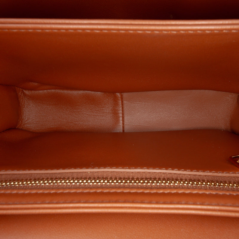 Teen Triomphe Coated Canvas and Calfskin Triomphe Crossbody - Image 4
