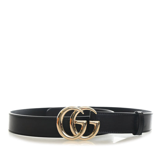GG Marmont Calfskin Wide Belt - Image 1
