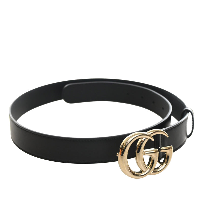 GG Marmont Calfskin Wide Belt - Image 2