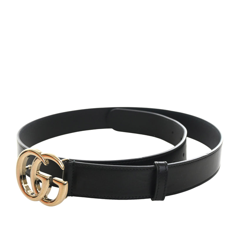 GG Marmont Calfskin Wide Belt - Image 8