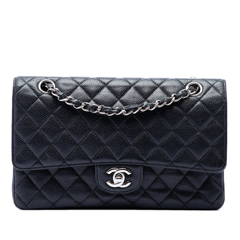 Medium Classic Caviar Double Flap