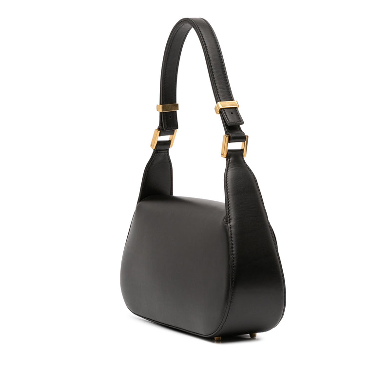 Medium Leather Vlogo Chain Shoulder Bag - Image 2