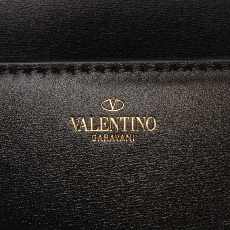 Medium Leather Vlogo Chain Shoulder Bag - Image 5