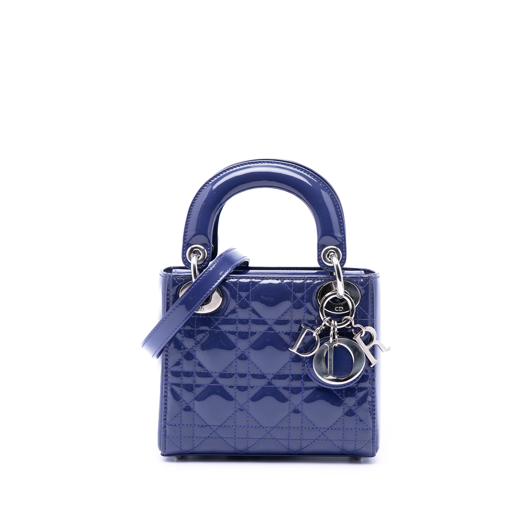Mini Patent Cannage Lady Dior - Image 1