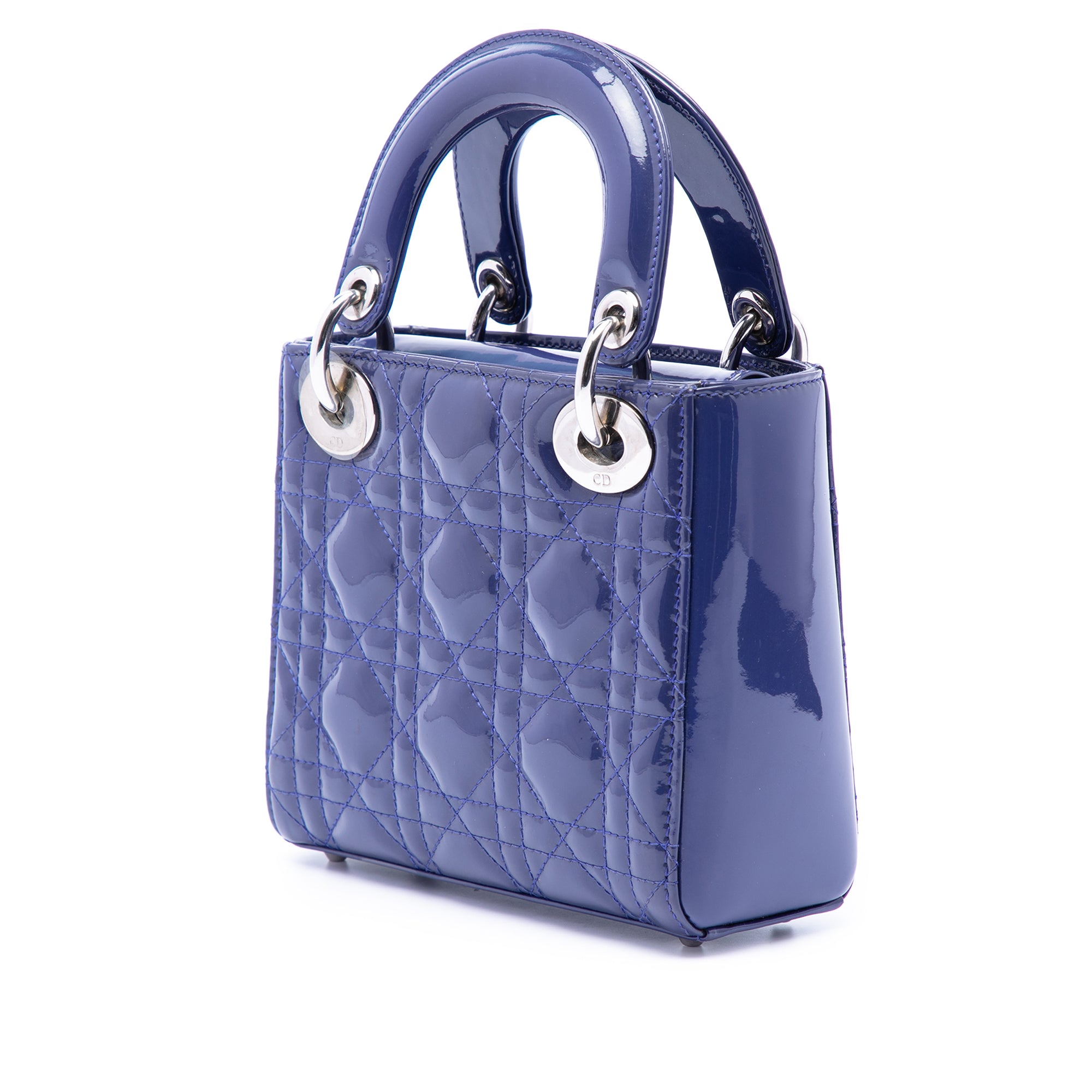 Mini Patent Cannage Lady Dior - Image 2