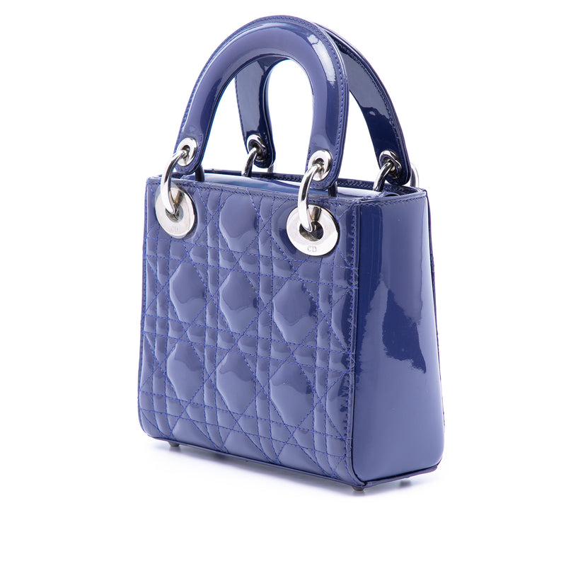 Mini Patent Cannage Lady Dior - Image 2
