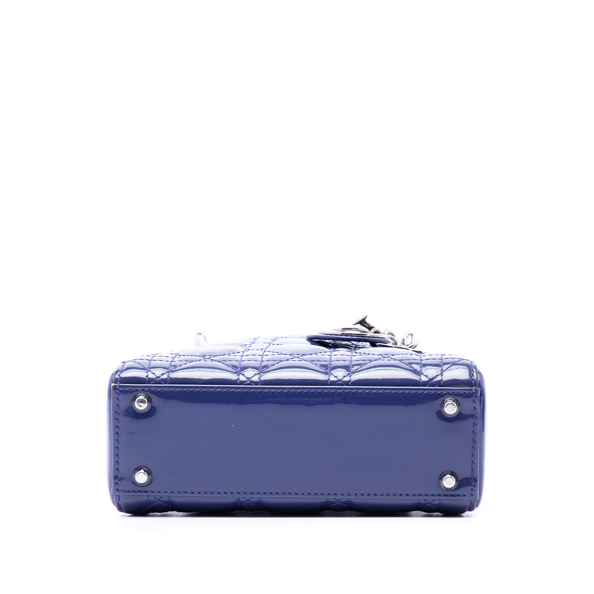 Mini Patent Cannage Lady Dior - Image 3