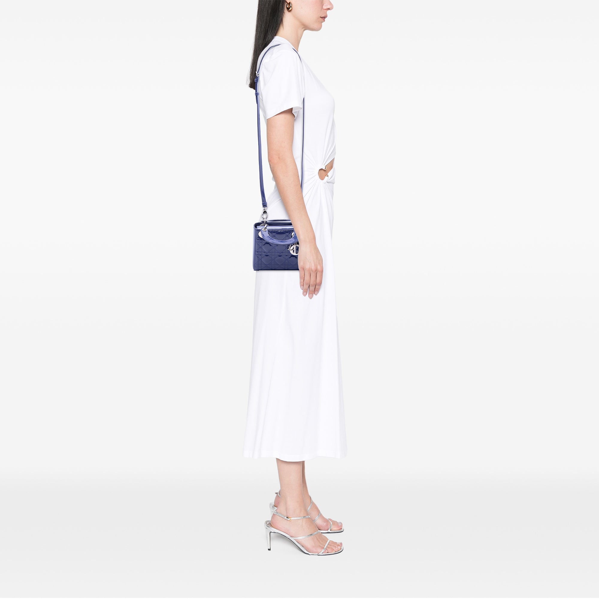 Mini Patent Cannage Lady Dior - Image 6