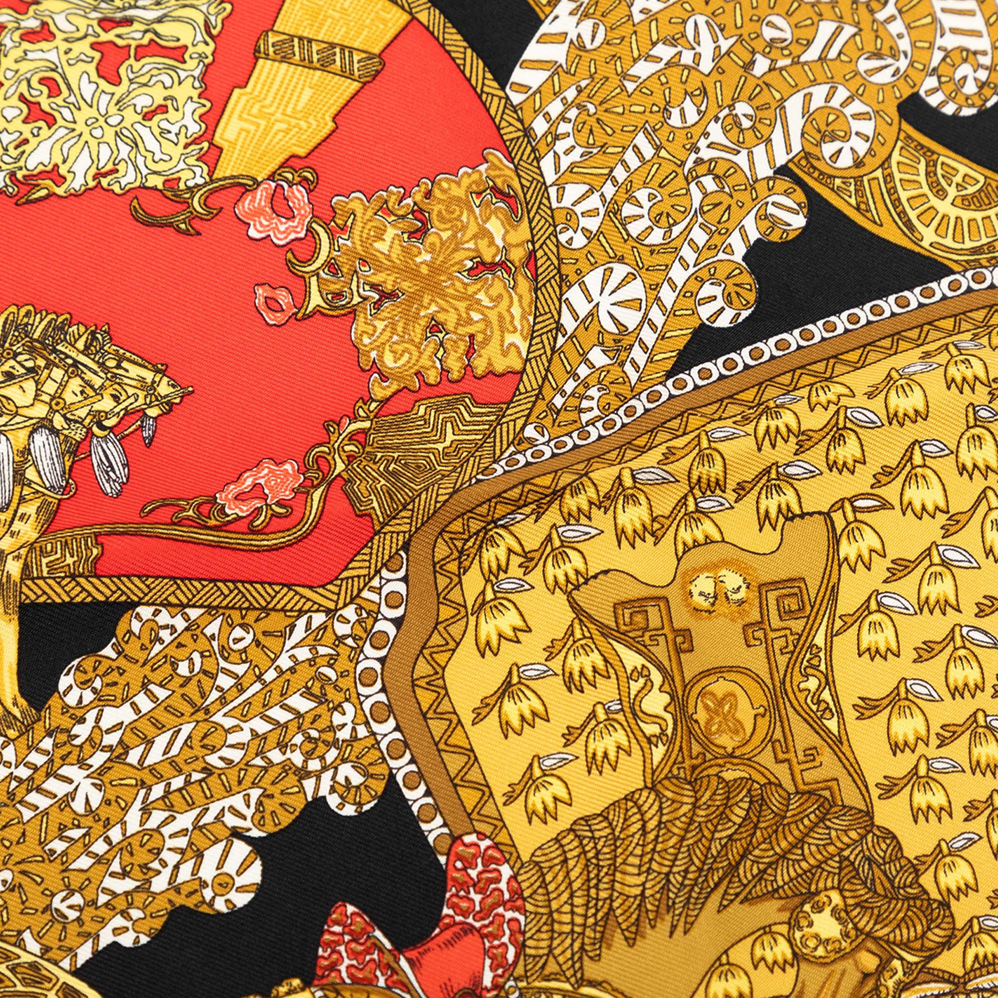 Art des Steppes Silk Handkerchief - Image 5