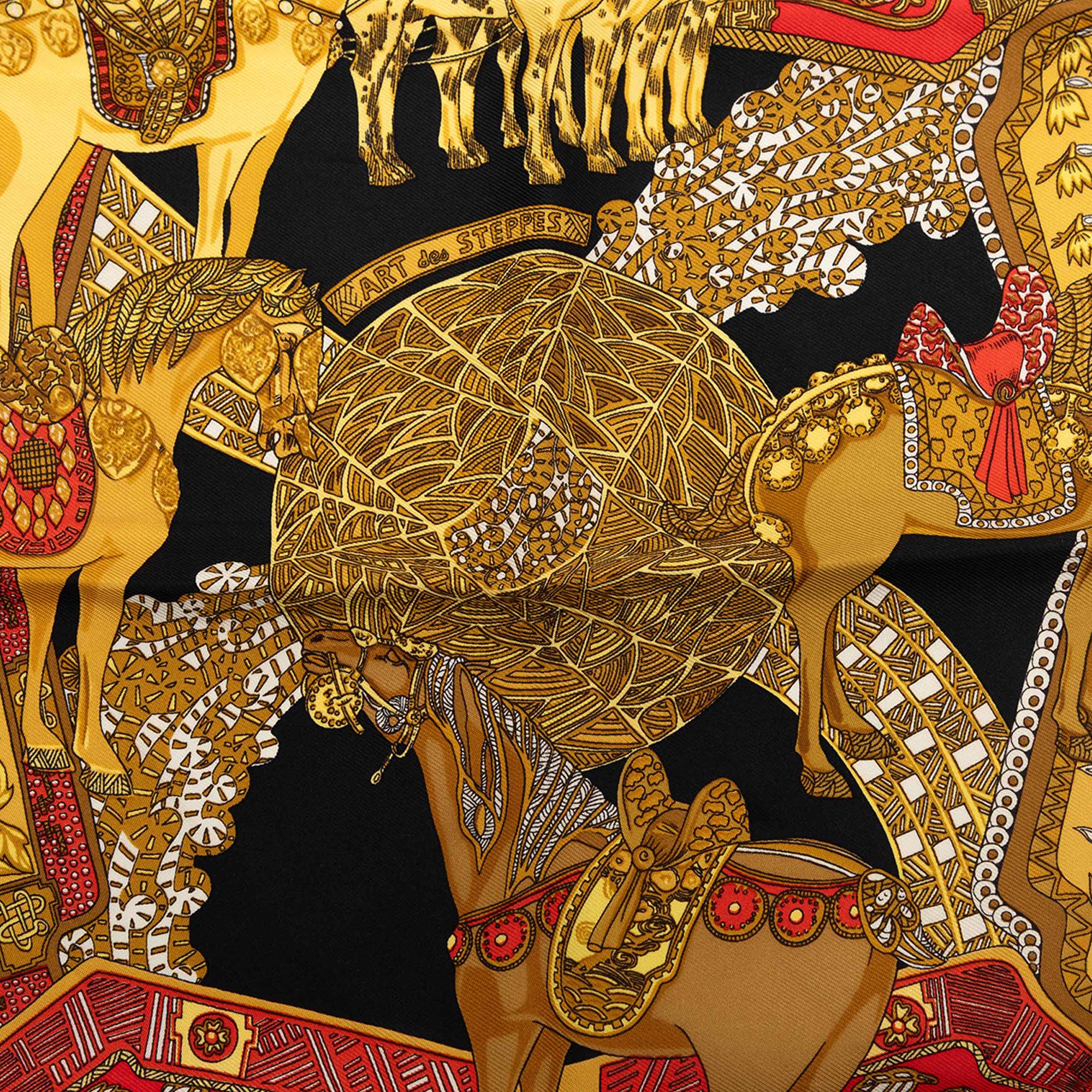 Art des Steppes Silk Handkerchief - Image 6
