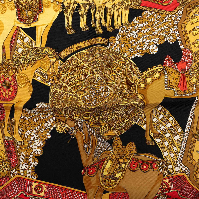 Art des Steppes Silk Handkerchief - Image 6