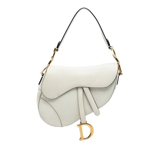 Grained Calfskin Saddle Bag - Image 1