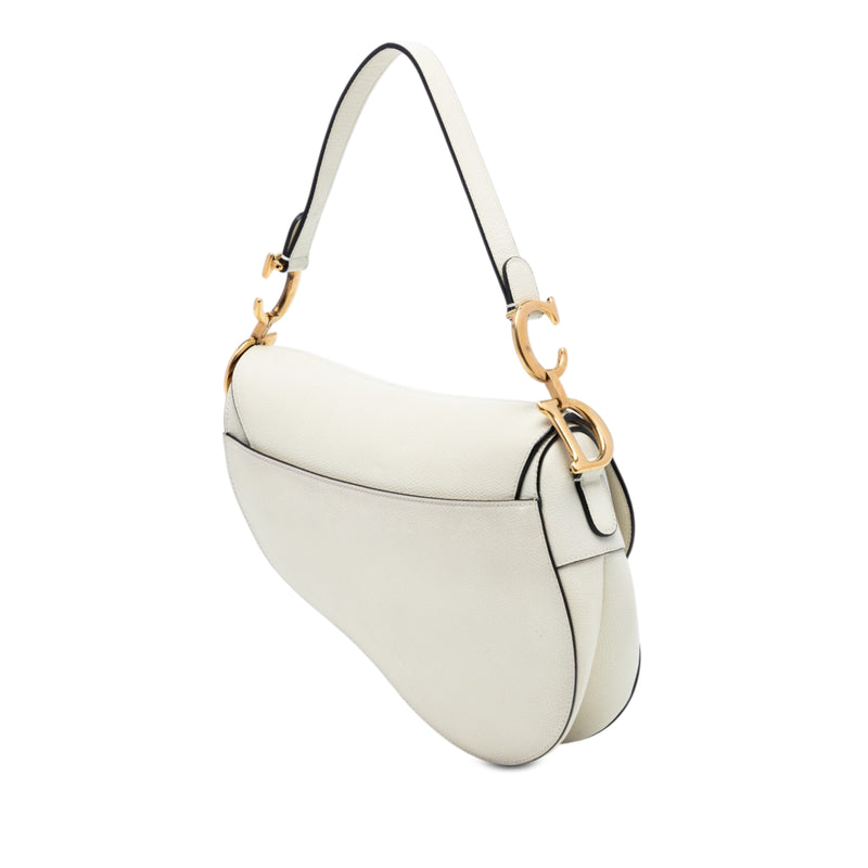 Grained Calfskin Saddle Bag - Image 2