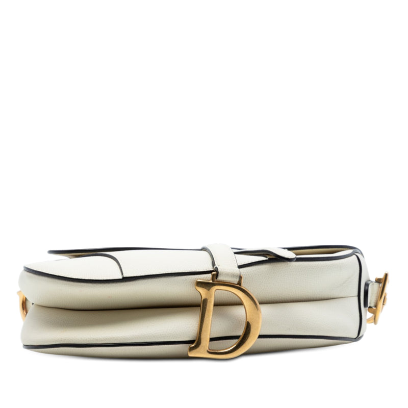 Grained Calfskin Saddle Bag - Image 3