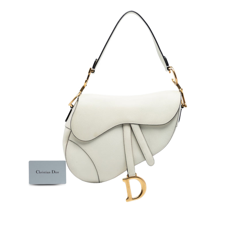 Grained Calfskin Saddle Bag - Image 8