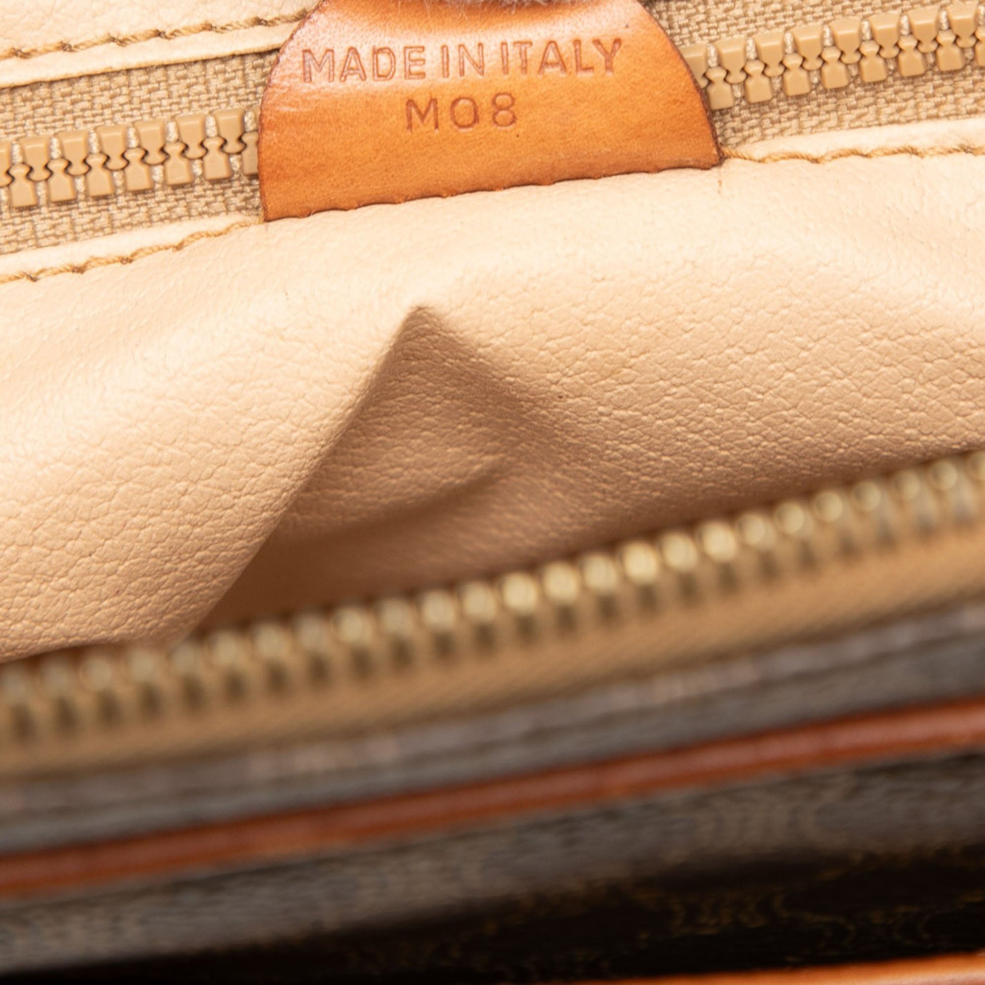 Macadam Coated Canvas Clutch - Image 6