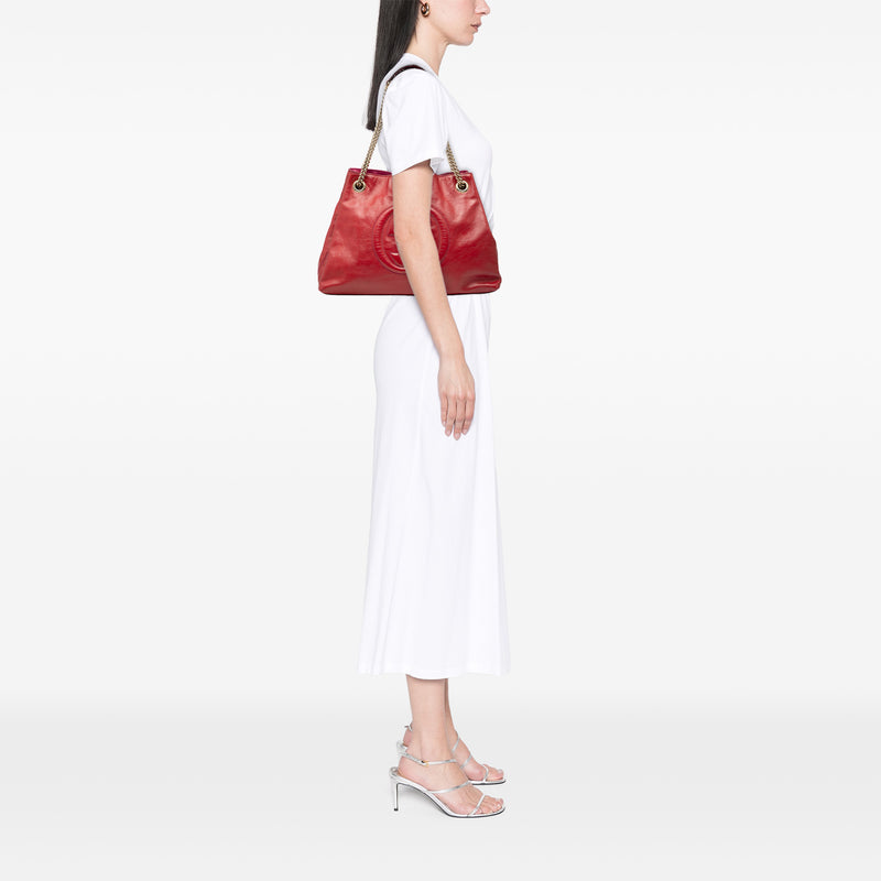 Medium Calfskin Soho Chain Tote - Image 8