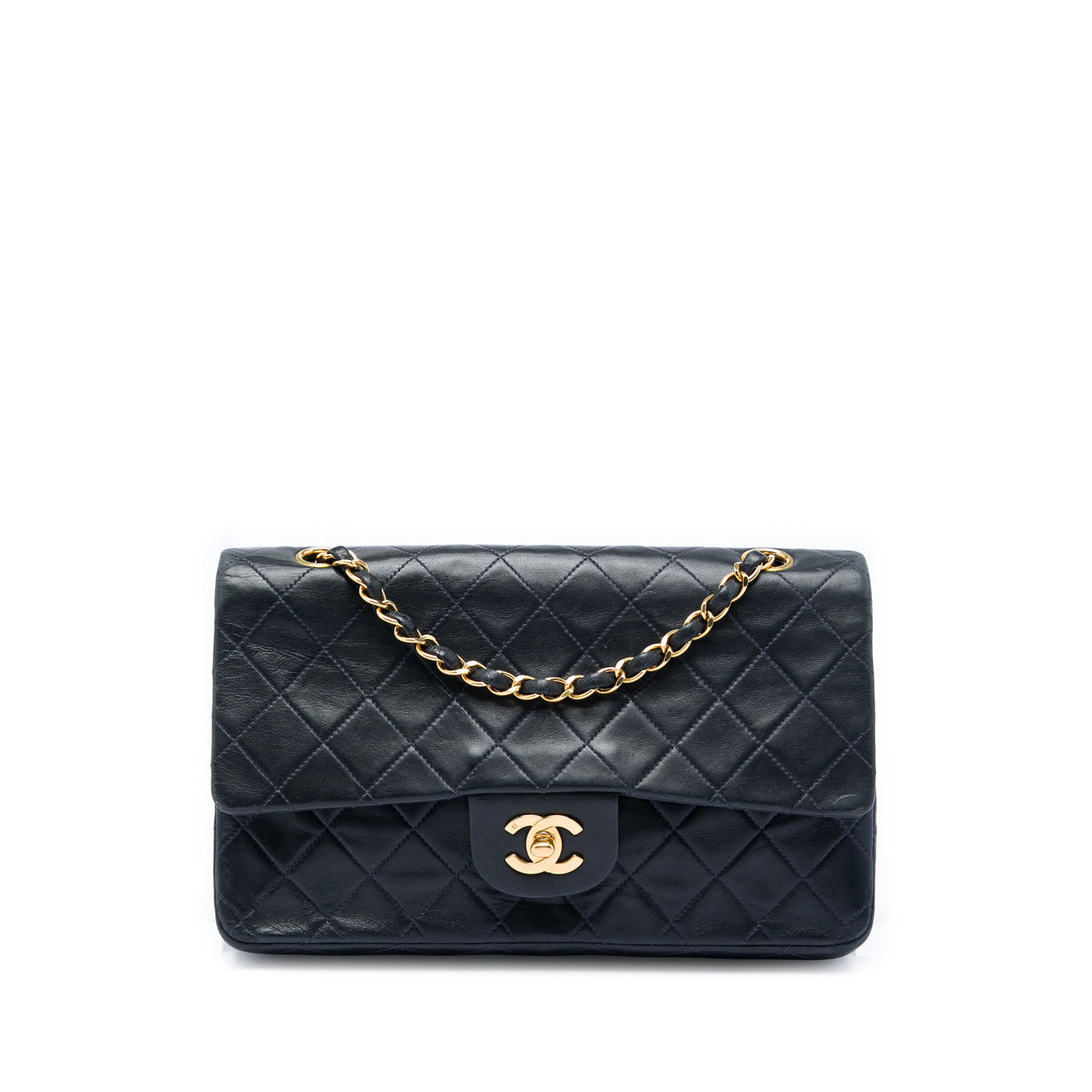 Medium Classic Lambskin Double Flap - Image 1