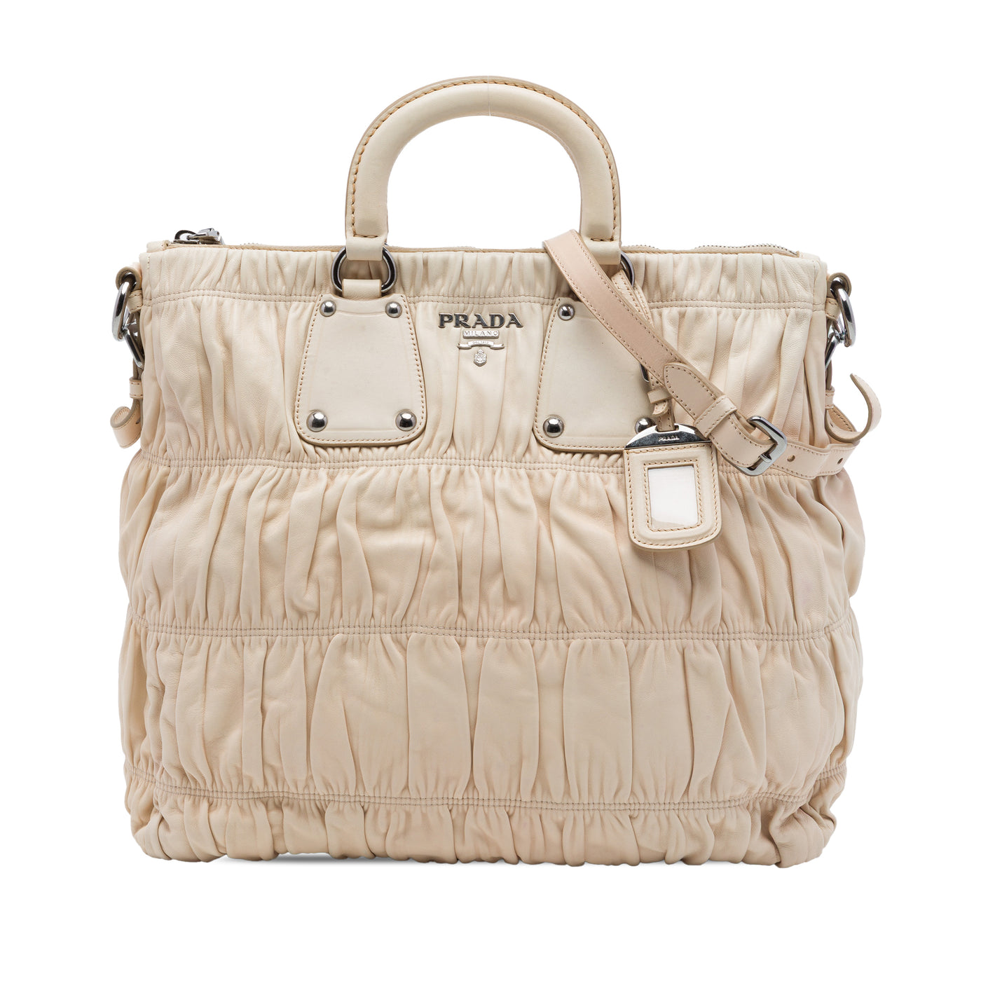 Nappa Gaufre Satchel - Image 1