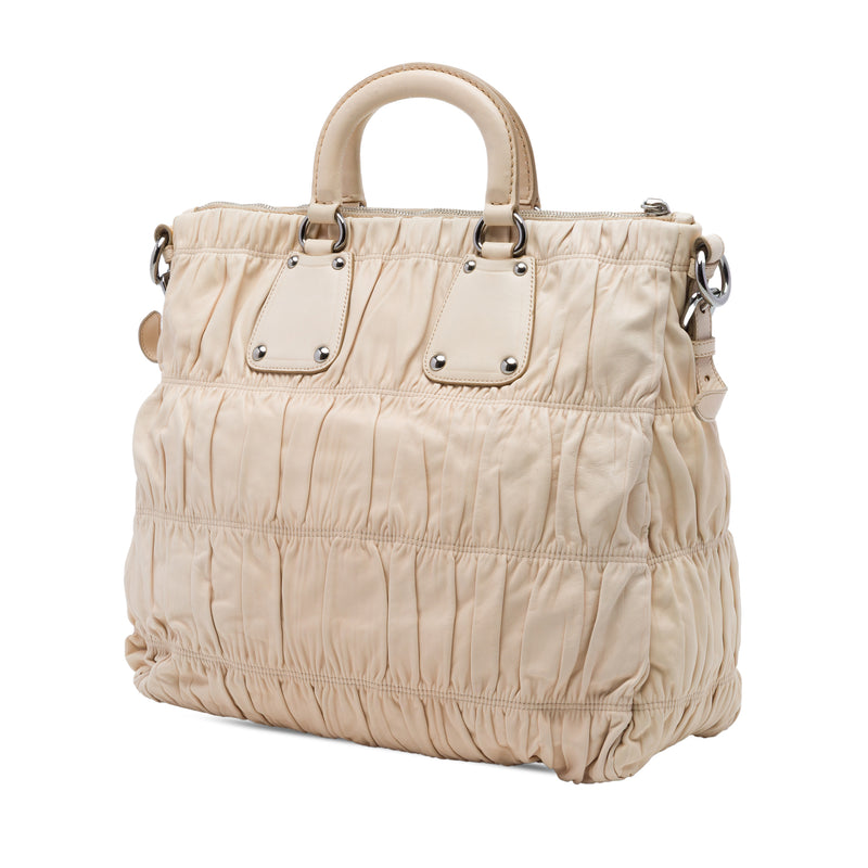 Nappa Gaufre Satchel - Image 2