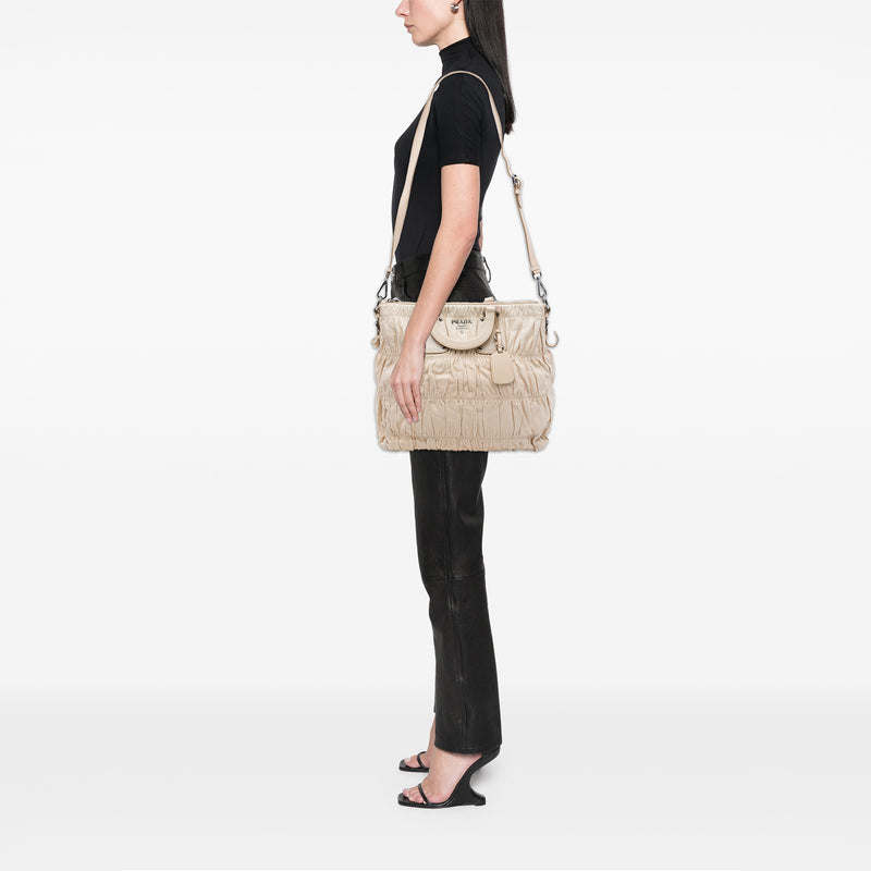 Nappa Gaufre Satchel - Image 6