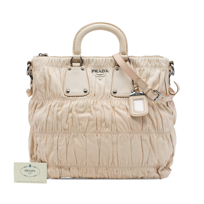 Nappa Gaufre Satchel - Image 7