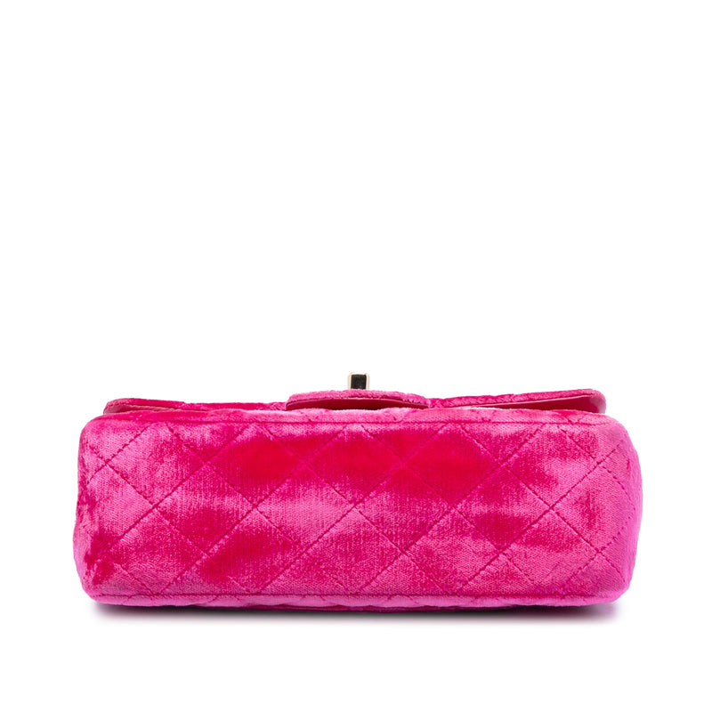 Mini Rectangular Classic Velvet Single Flap - Image 3