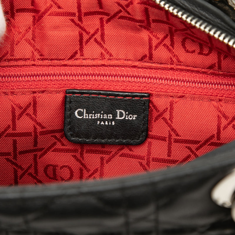 Medium Lambskin Cannage Lady Dior - Image 5