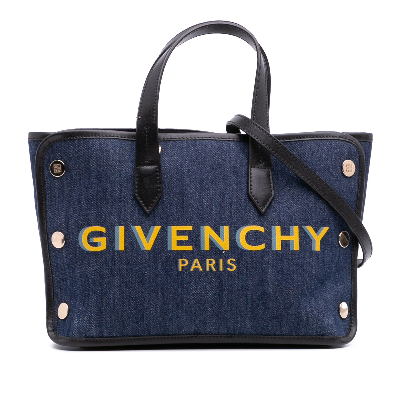 Mini Denim Bond Shopper Tote - Image 1