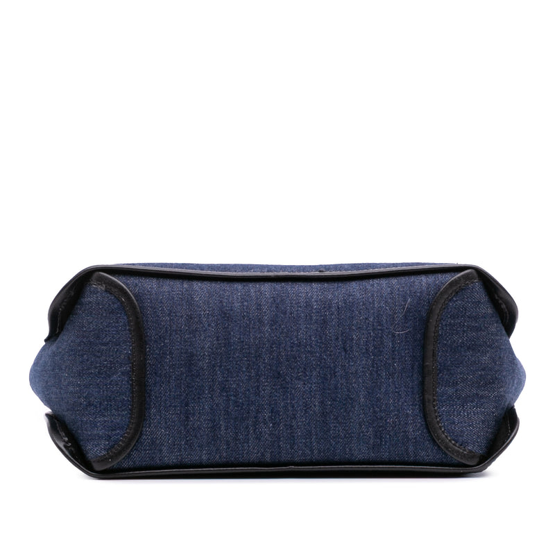 Mini Denim Bond Shopper Tote - Image 3