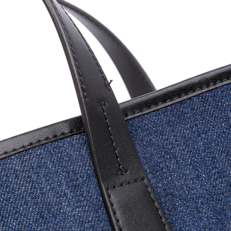 Mini Denim Bond Shopper Tote - Image 8