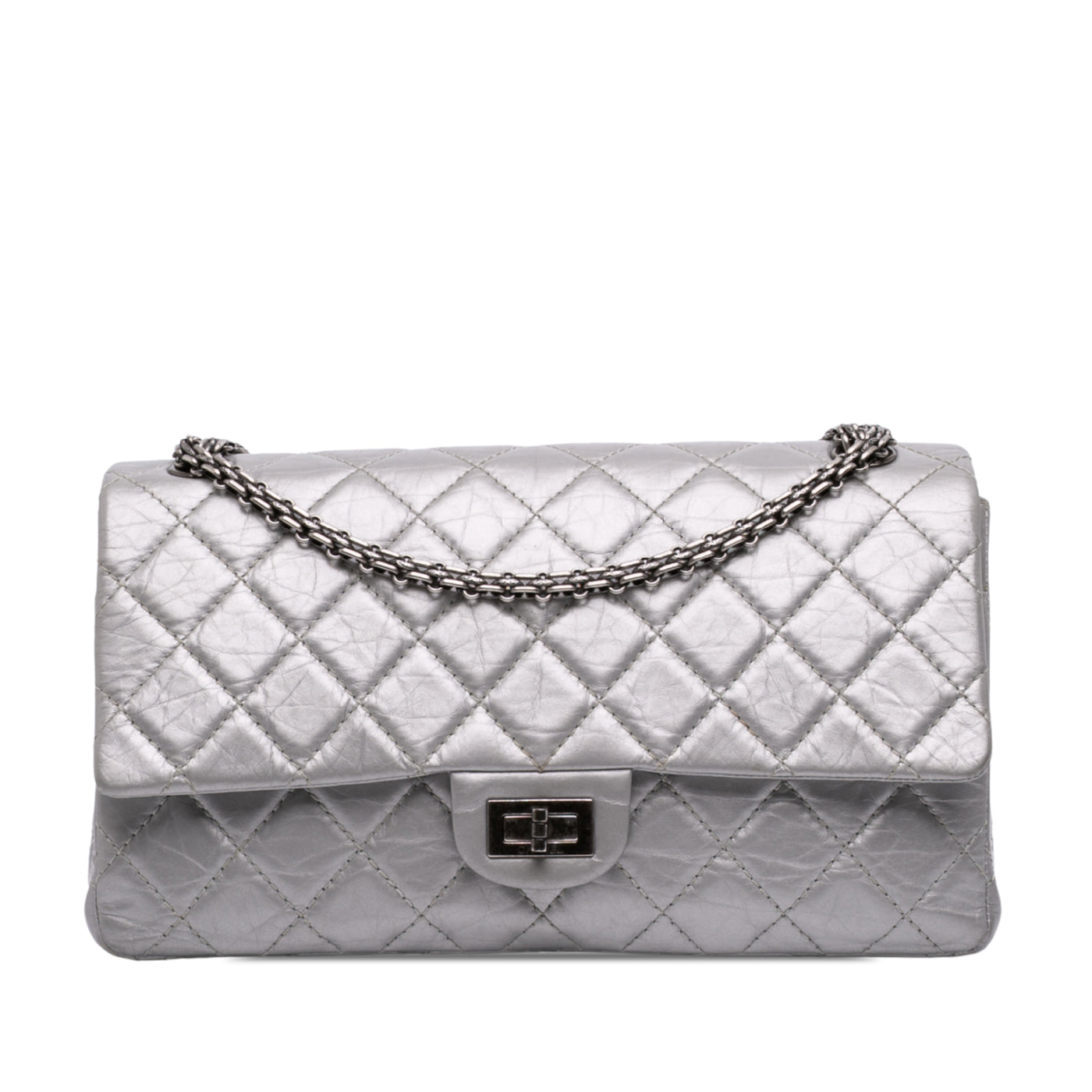 Quilted Aged Calfskin Reissue 2.55 Double Compartment Single Flap 226 - Image 1