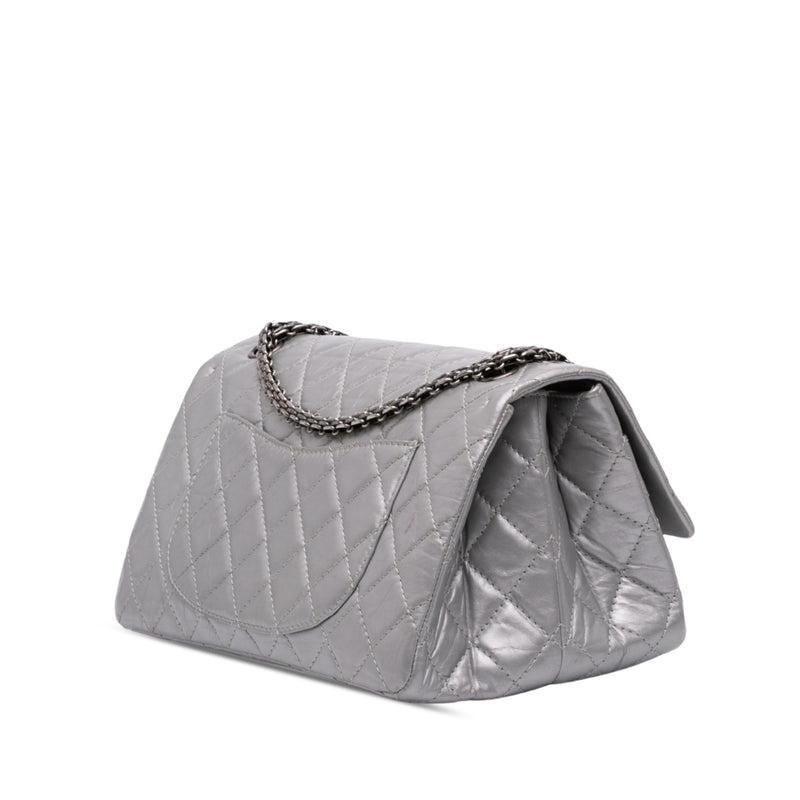 Quilted Aged Calfskin Reissue 2.55 Double Compartment Single Flap 226 - Image 2