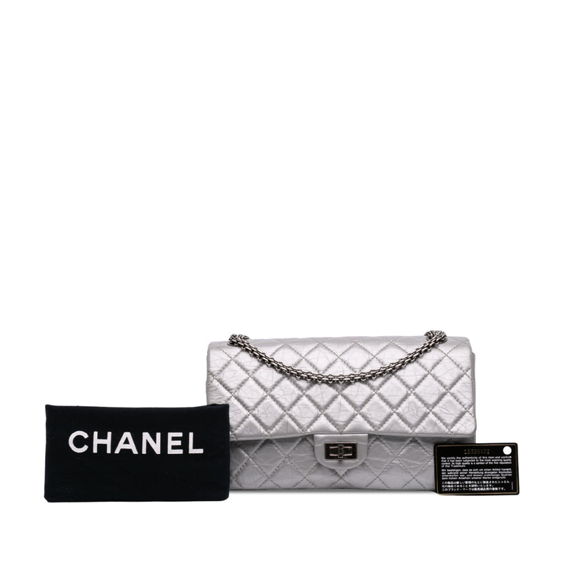 Quilted Aged Calfskin Reissue 2.55 Double Compartment Single Flap 226 - Image 7