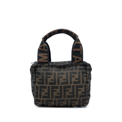Mini Zucca Canvas Handbag - Image 1