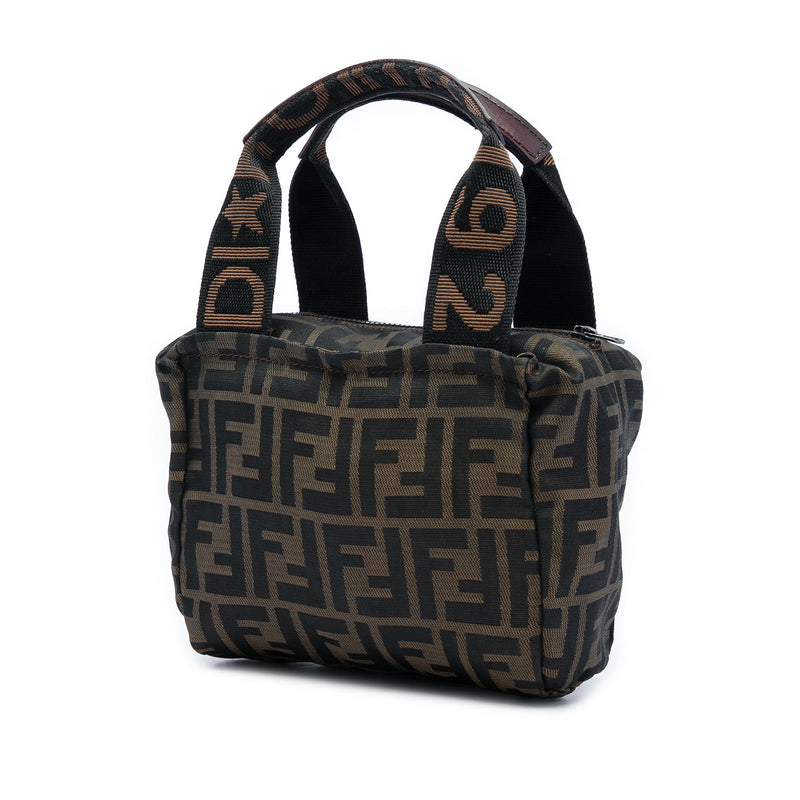 Mini Zucca Canvas Handbag - Image 2