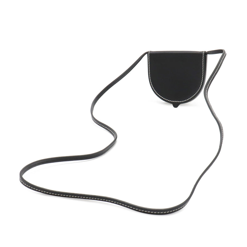 Mini Soft Calfskin Anagram Heel Pouch - Image 8
