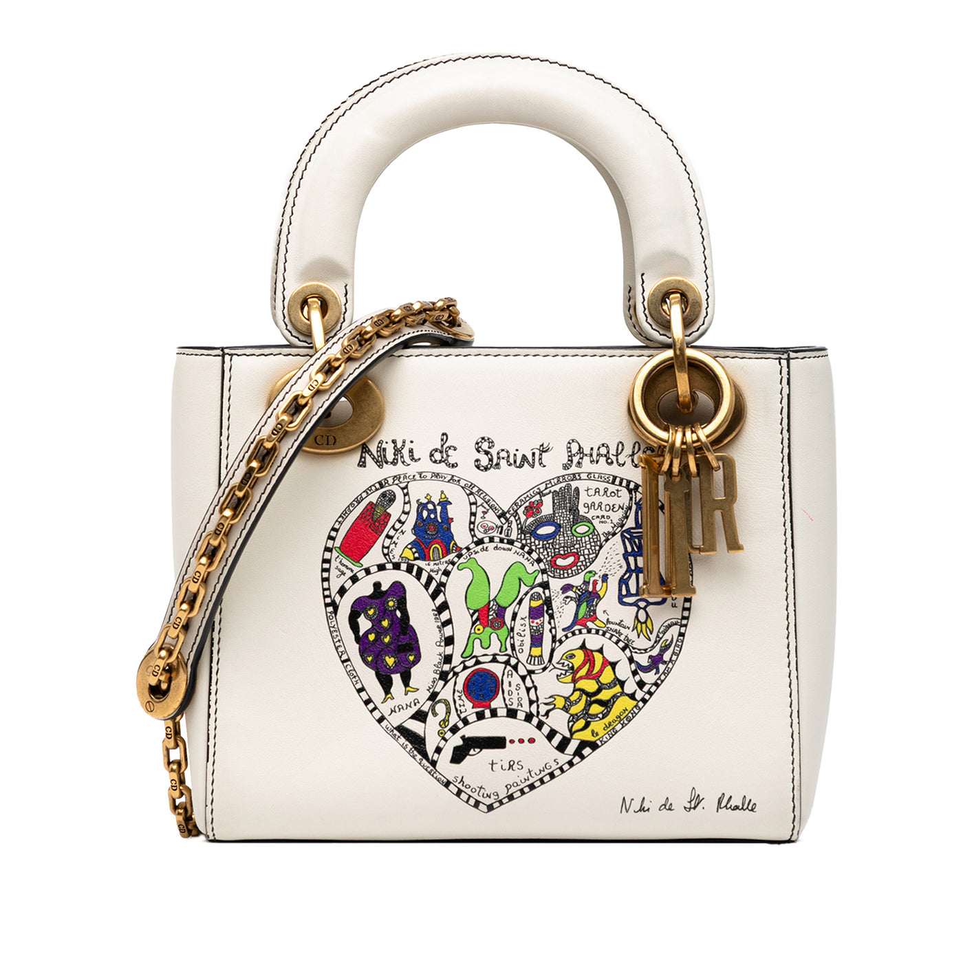 DiorAmour Niki De Saint Phalle Mini Calfskin Lady Dior - Image 1