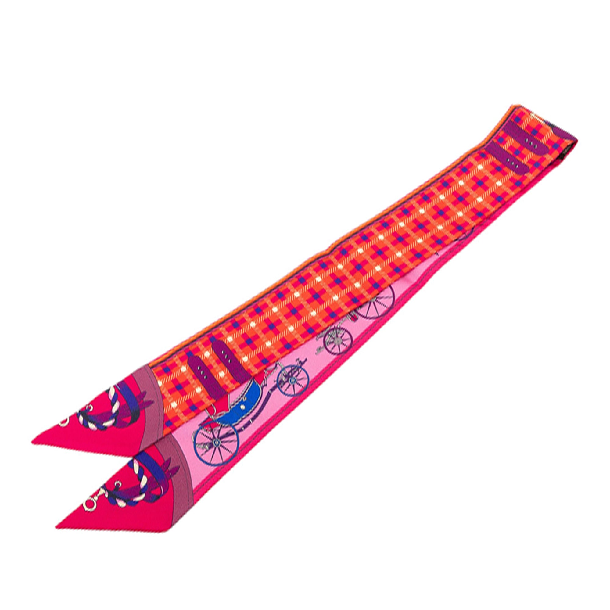 Les Voitures Nouvelles Silk Twilly Scarf - Image 2
