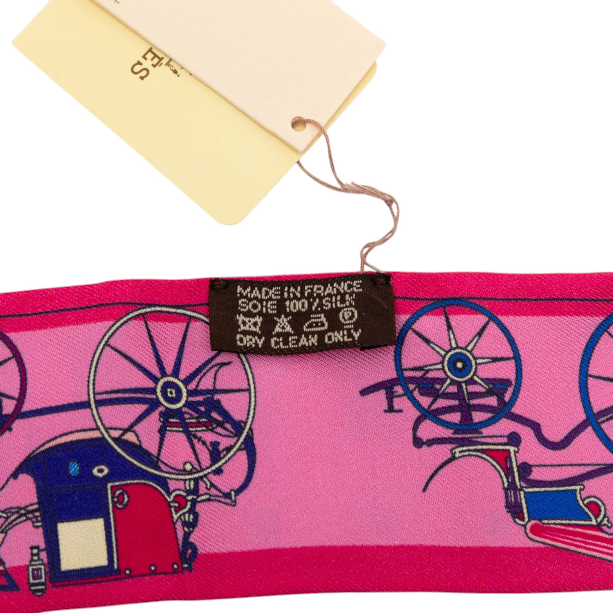 Les Voitures Nouvelles Silk Twilly Scarf - Image 4